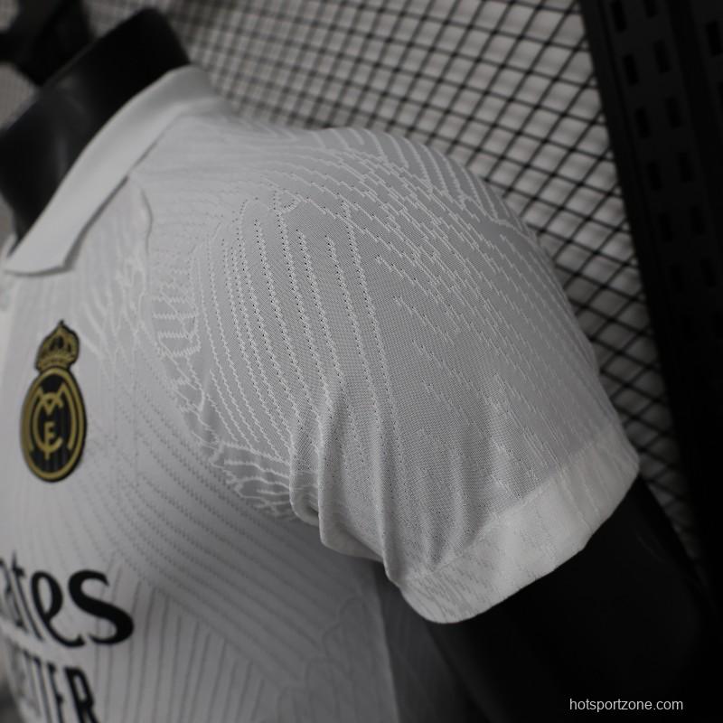 Player Version 24/25 Real Madrid Dragon White Special Jersey