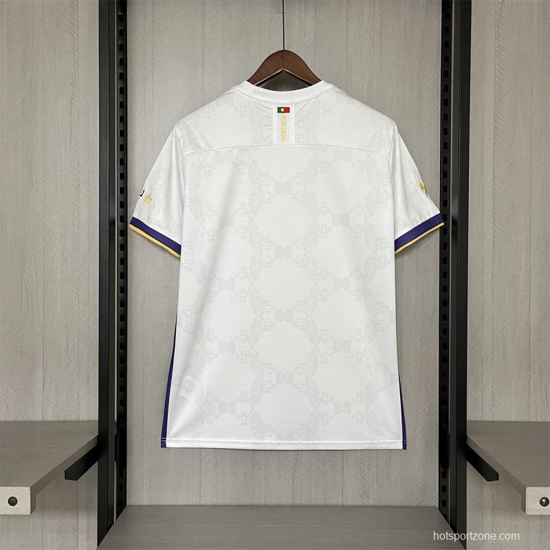 2024 Portugal Comma White The Siu Jersey
