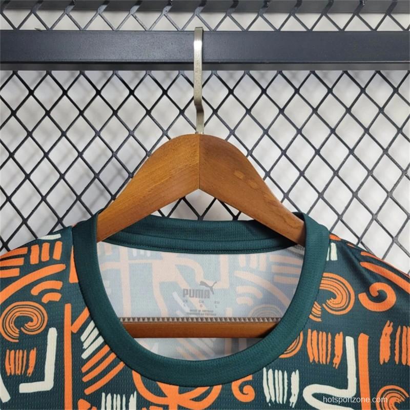 2024 Ivory Coast Pre-Match Train Jersey
