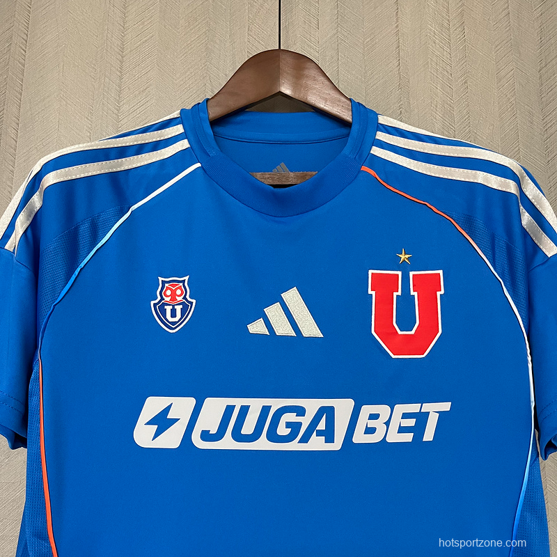 25/26 Universidad De Chile Home S-XXXXL Jersey