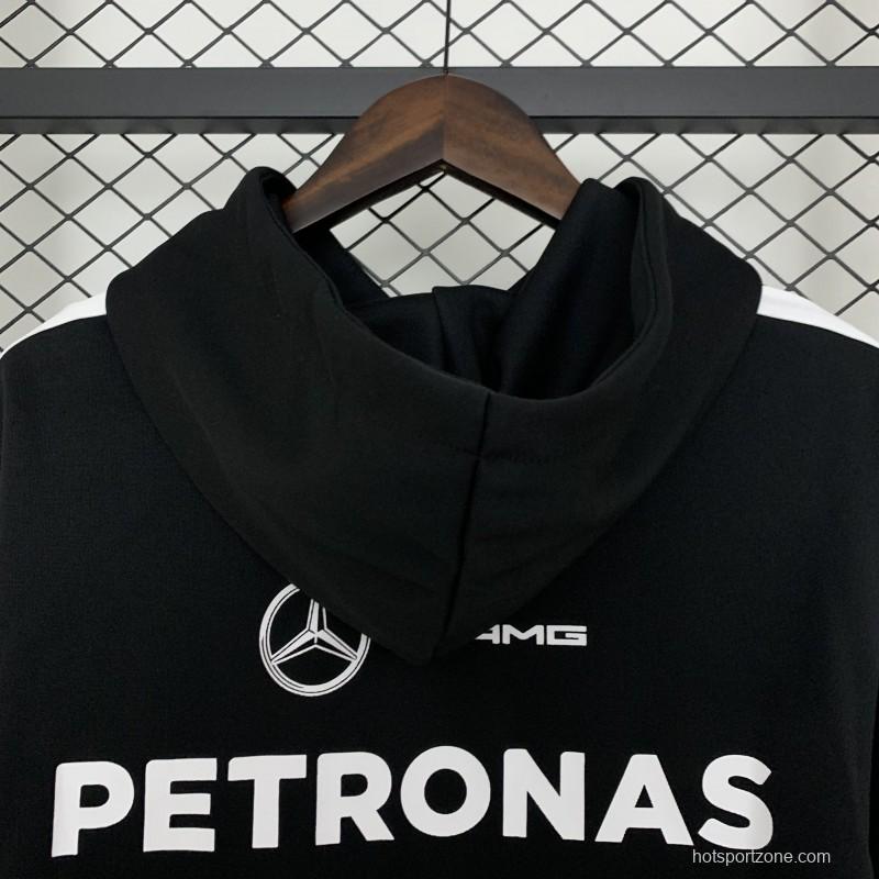 2025 F1 Formula AMG Black Hoodie