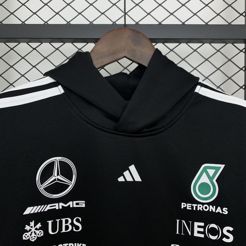 2025 F1 Formula AMG Black Hoodie
