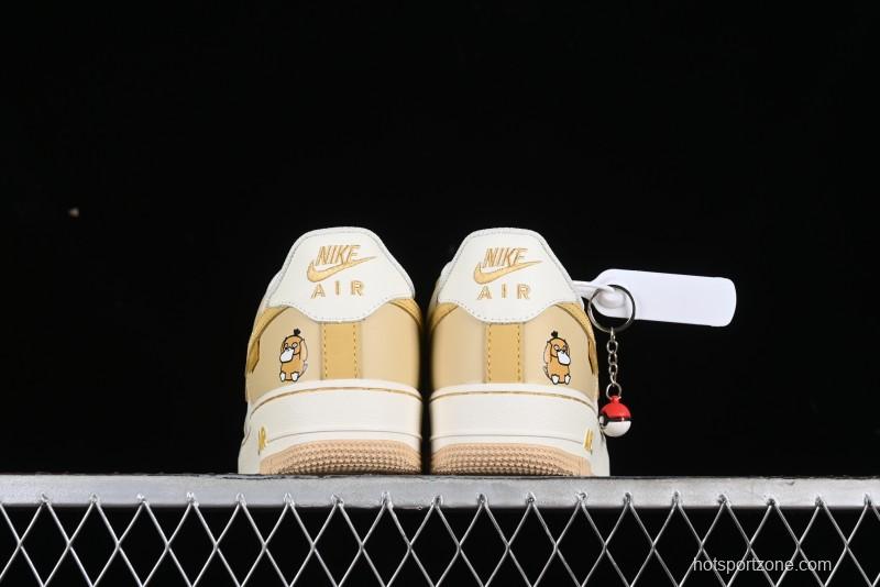 Nike Air Force 1'07 Low "Psyduck" Casual Sneakers - DB3301-661
