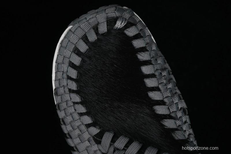 Nike Air Footscape Woven Asymmetrical Weave Slip-Resistant Low-Top Lifestyle Sneakers - FB1959-001