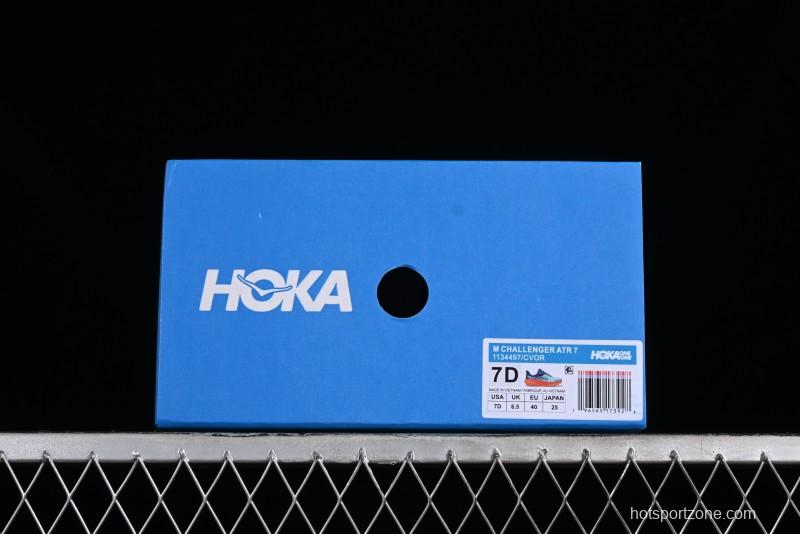 Hoka One One Challenger ATR 7 Low Trail Running Shoes with Enhanced Cushioning and Breathable Mesh - 1134499 SBEP