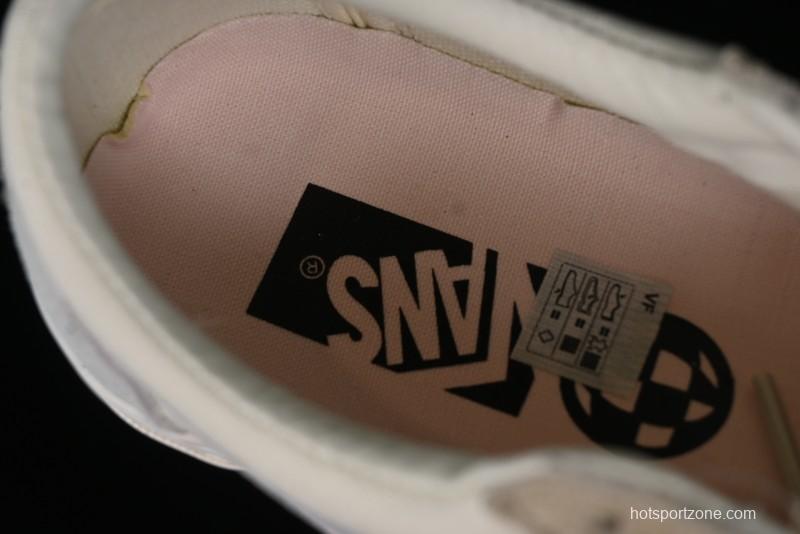 Vans Old Skool Reissue 136 Earth Macaron Patchwork Retro Casual Vulcanized Sneakers - VN000CRPGRN