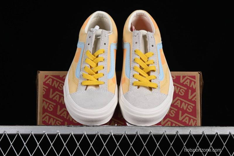 Vans Style 36 Low-Top Casual Sneakers in Cheese & Sea Salt Colorway - VN0A3DZ3OXS
