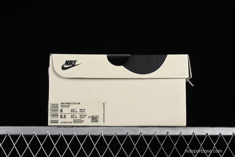 Nike Undefeated Air Force 1'07 Low Casual Sneakers in Beige Hemp with Reflective Details - UT2023-203