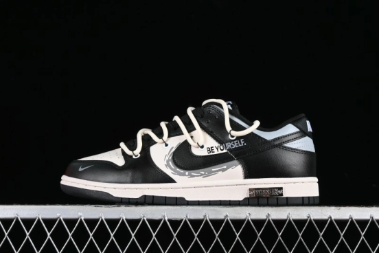 Nike Dunk Low Speed & Fury Distressed Oxidized Metal Punk SB Strap Low-Top Casual Sneakers - DD1391-100