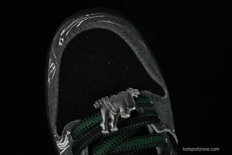 Nike There Skateboards x Nike SB Dunk Low Graffiti Art Style Collaboration SB Low Top Casual Skate Shoes - HF7743-001