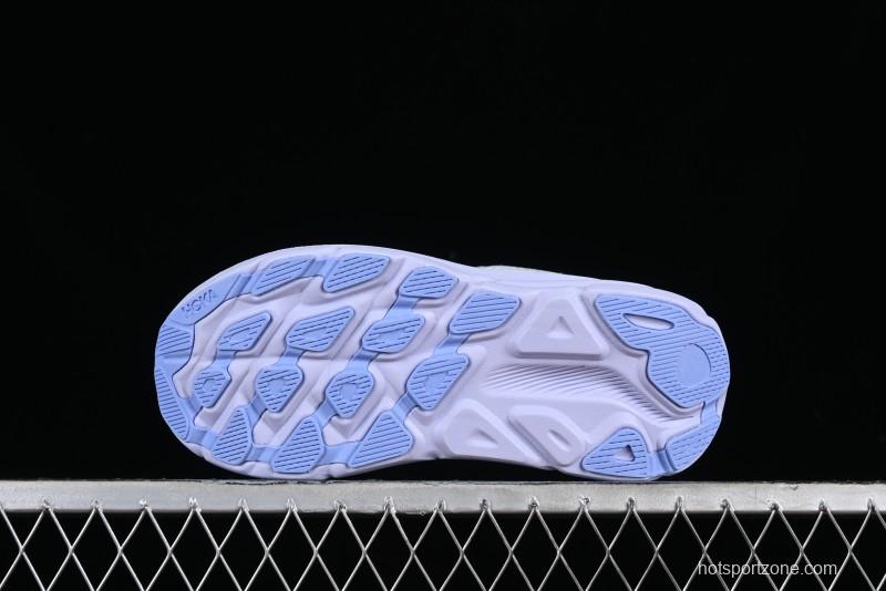 HOKA ONE ONE Clifton 9 Lightweight Knit Mesh Running Shoes with Enhanced Cushioning - 1127896 EHR