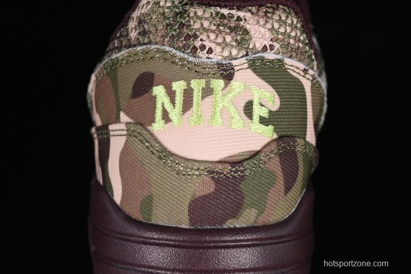 Nike Air Max 1 Retro Running Shoes with Half-Sole Air Cushion - FN8358-200