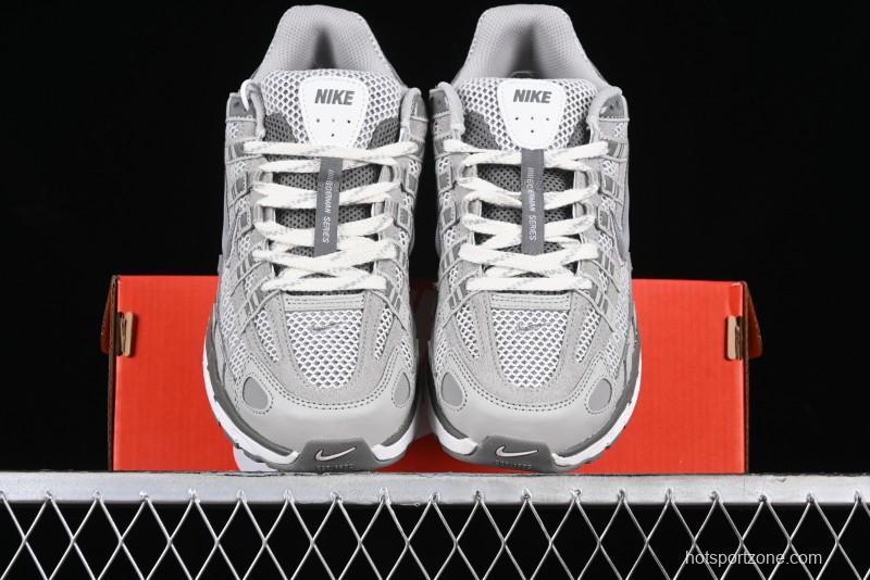 Nike P-6000 Retro Casual Dad Shoes with Layered Design and Ultra-Lightweight - FN6837-012