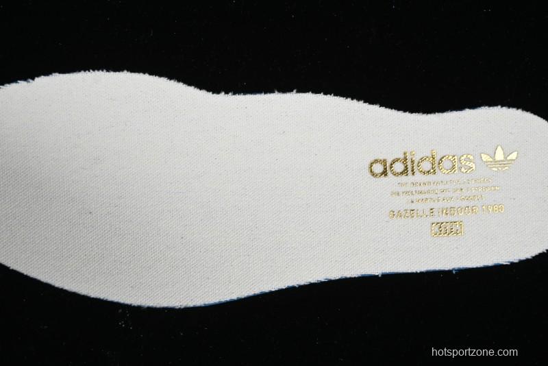 Adidas Originals Gazelle Indoor Kith Retro Casual Slip-Resistant Wear-Resistant Low-Top Sneakers - IH0120