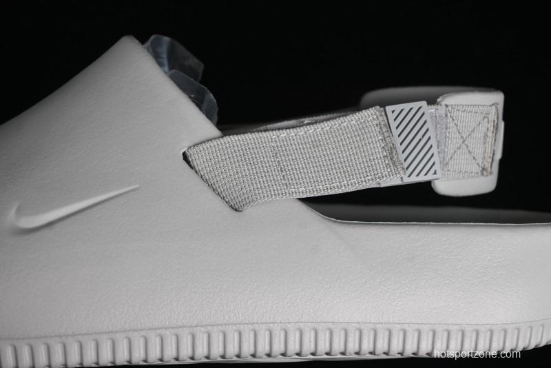 Nike Calm Slide Mule Comfortable Foam Sandals with Textured Footbed - FB2185-100