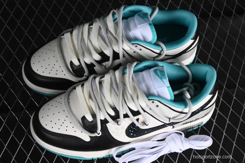 Nike Dunk Low Panda Prank Star Trek SB Strap Low-Top Casual Sneakers - DV0833-101