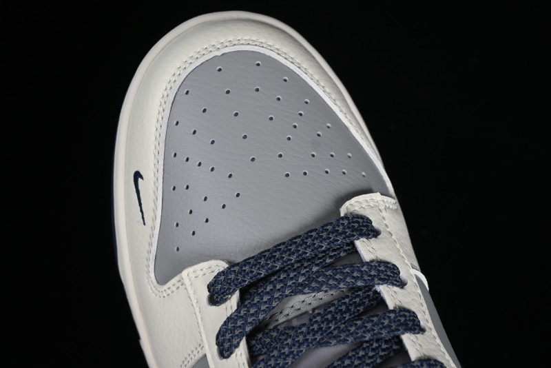 Nike SB Dunk Low BAPE Collaboration - Light Blue Grey Anniversary High-End Custom Low-Top Casual Skate Shoes - BB8969-001