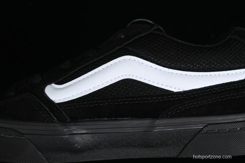 Vans Caldrone Classic Black Retro Skate Shoes - VN0007P9BA2
