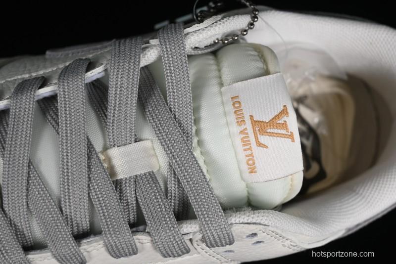 Nike SB Dunk Low LV Collaboration - Beige Grey Lamborghini Anniversary Custom Low-Top Casual Sneakers - FC1688-191