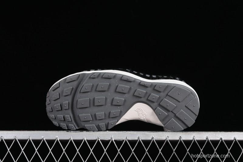 Nike Air Footscape Woven Asymmetrical Weave Slip-Resistant Low-Top Lifestyle Sneakers - FB1959-001
