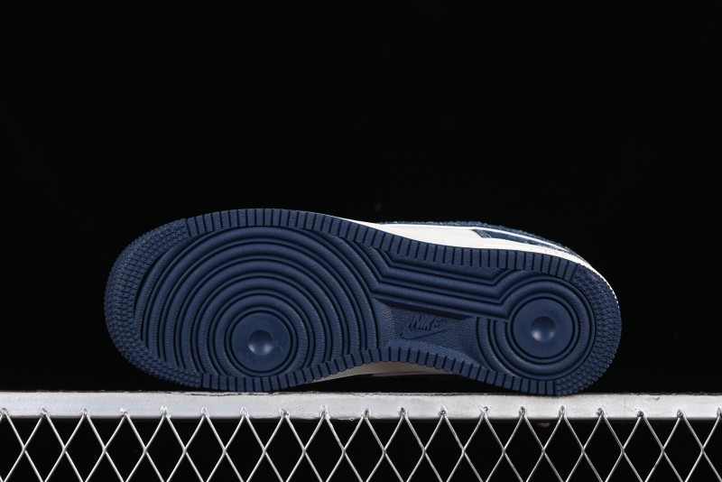 Nike Air Force 1 '07 Low LV Collaboration - Midnight Navy Low-Top Casual Sneakers - SJ2088-003