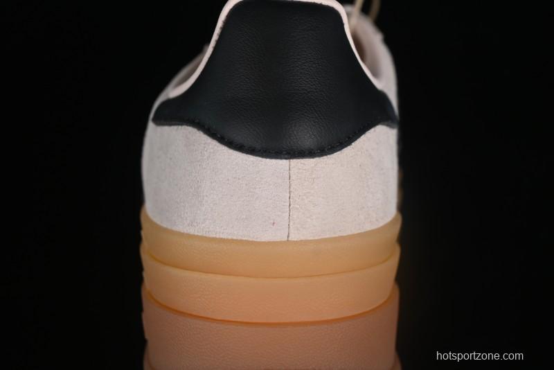 Adidas Originals Gazelle Bold IE0429 Low-Top Sneakers with Thick Sole for Casual Wear Anti-Slip and Durable - IE0429