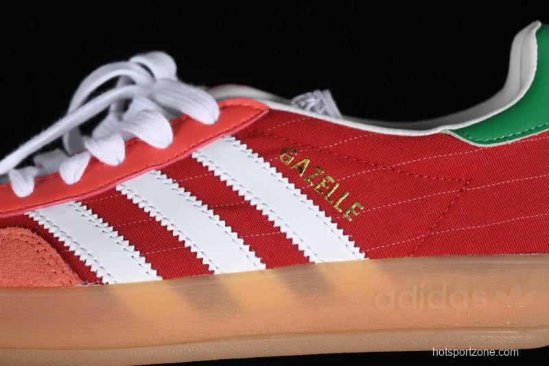 Adidas Originals Gazelle Indoor IF9641 Retro Casual Slip-Resistant Low-Top Sneakers - IF9641