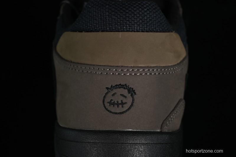 Nike Travis Scott x Jordan Cut The Check AJ1 Basketball Shoes with Velcro Design - FZ8117-200