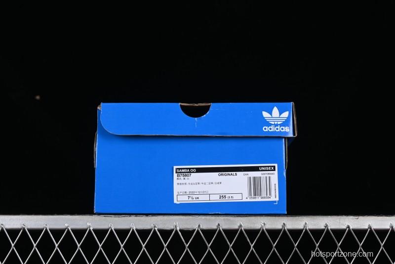 Adidas Samba OG Casual Sneakers with Classic Design - B75807