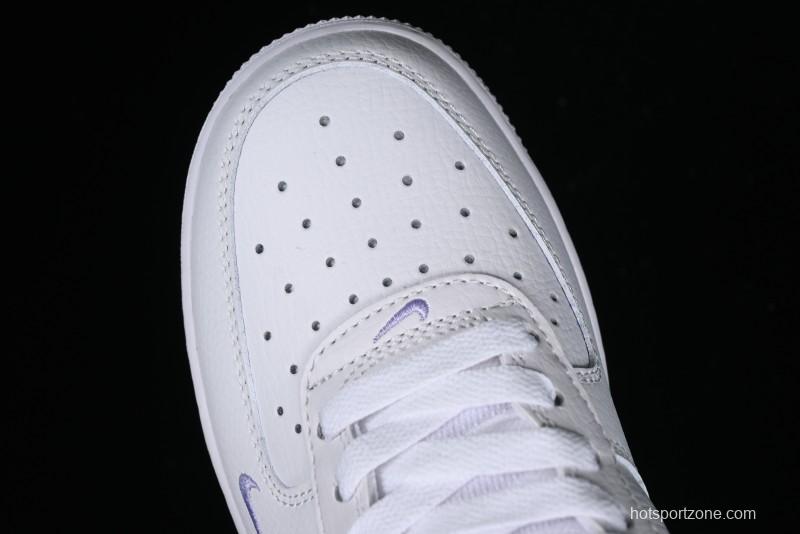Nike Air Force 1 '07 Low Hazy Purple Casual Sneakers with Full-Length Air Solo Cushion - FB8971-800