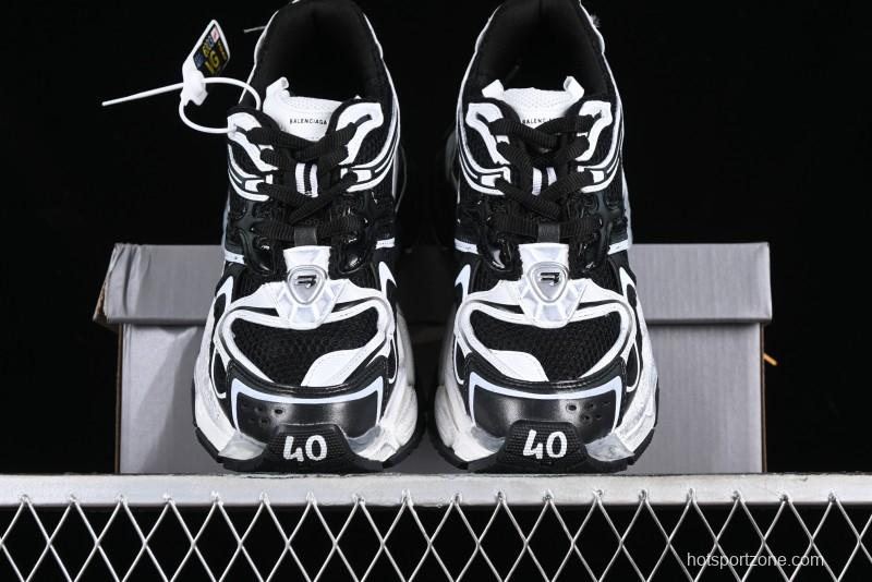 Balenciaga Runner Kith Four Color Retro Casual Shoes - W3RXP0213