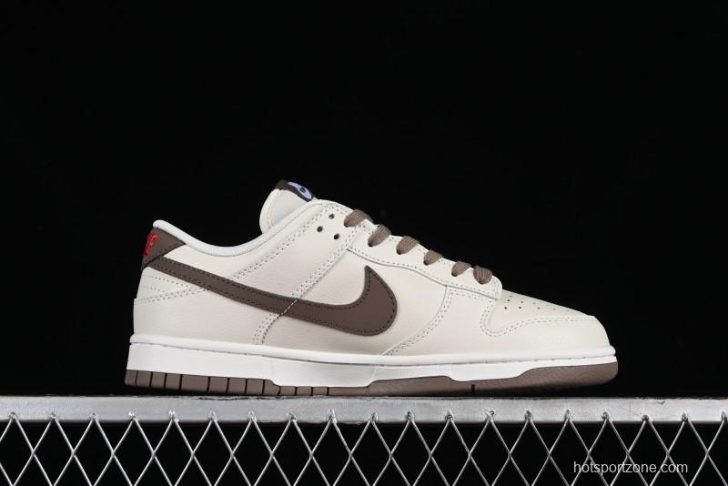 Nike Supreme x SB Dunk Low Collaboration - Military Green Anniversary High-End Custom Low-Top Casual Skate Shoes - XD1688-001