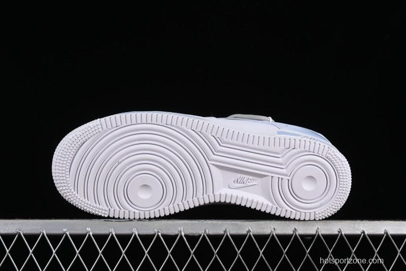 Nike Air Force 1 '07 Low Anime Theme Broken Swoosh Custom Spray Casual Sneakers - ZH0316-020