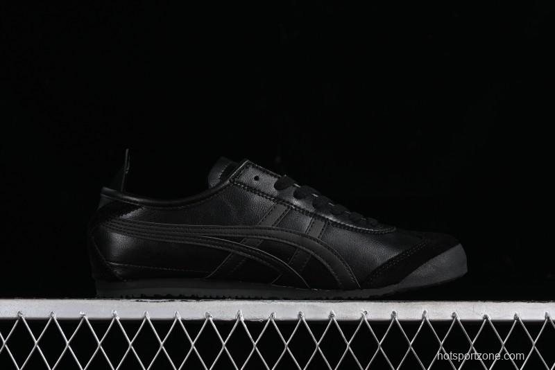Onitsuka Tiger Mexico 66 Low-Top Leather Sneakers for Casual Running - TH4J2L-9090
