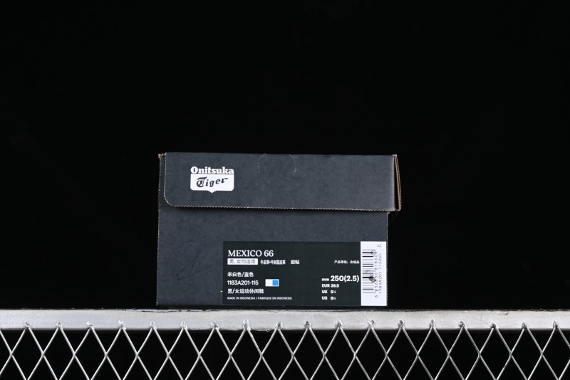 Onitsuka Tiger Mexico 66 Low-Top Leather Running Shoes - 1183A201-115