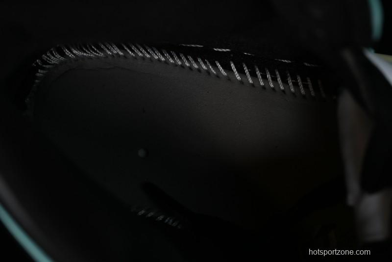 Nike Air Jordan 1 Mid AJ1 Snake Black Green Toe Mid-Top Basketball Shoes - FQ7818-100