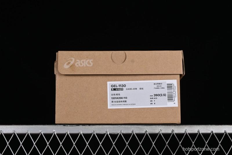 Asics Tiger GEL-1130 Low-Top Retro Running Shoes with GEL Cushioning and Durable Outsole - 1201A256-113