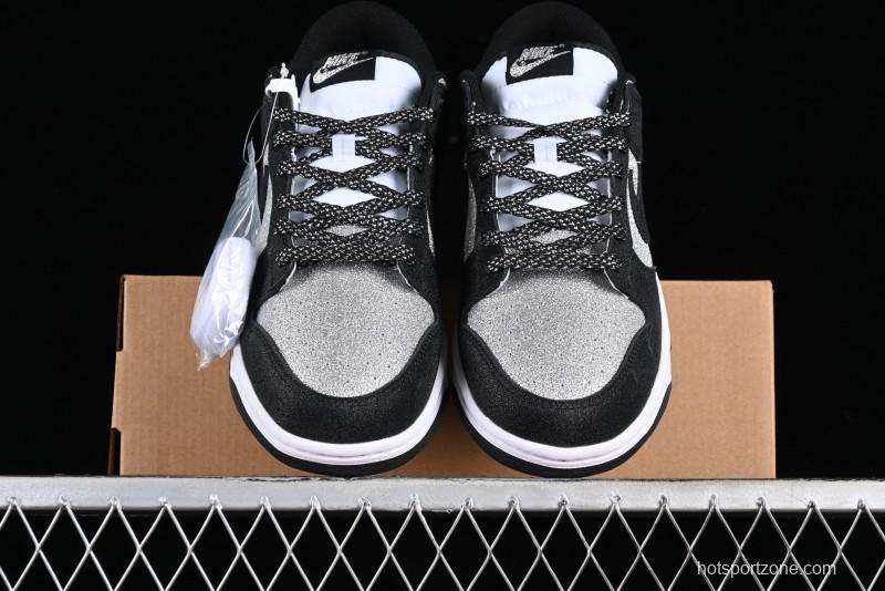 Nike SB Dunk Low Black Starry Sky Anniversary High-End Custom Low-Top Casual Sneakers - LW1818-101