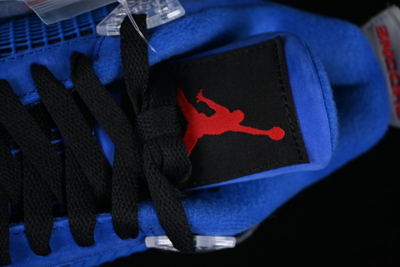 Nike Air Jordan 4 Retro Basketball Shoes with Premium Suede and Eminem Encore Design - AJ4