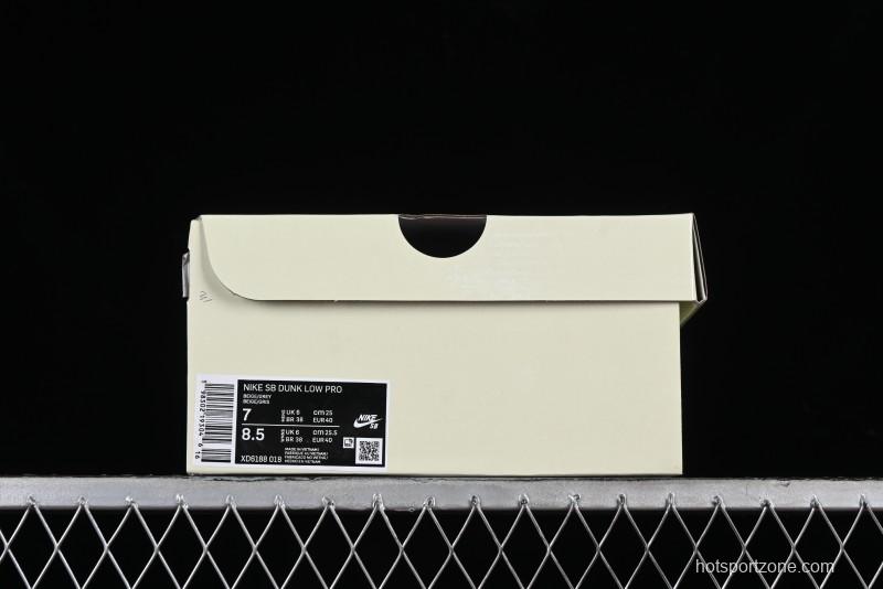 Nike SB Dunk Low "BAPE Collaboration - Arctic Fox" Anniversary High-End Custom Low-Top Casual Sneakers - XD6188-018