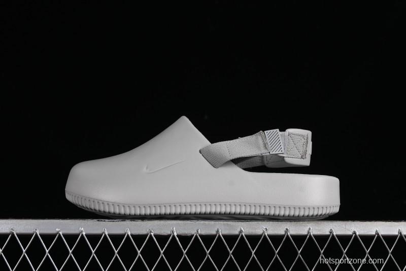 Nike Calm Slide Mule Comfortable Foam Sandals with Textured Footbed - FB2185-100