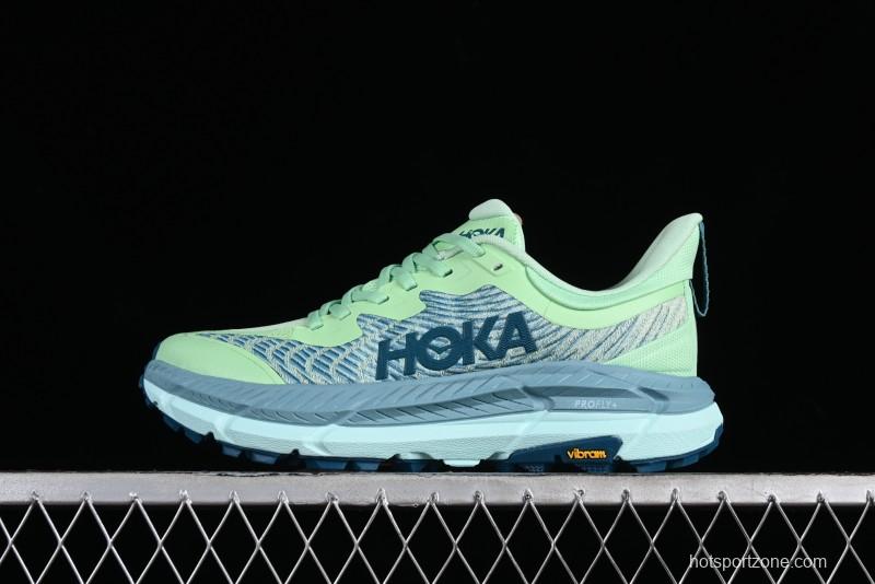 Hoka One One Mafate Speed 4 Low-Cut Professional Trail Running Shoes - 1129930 LGOM