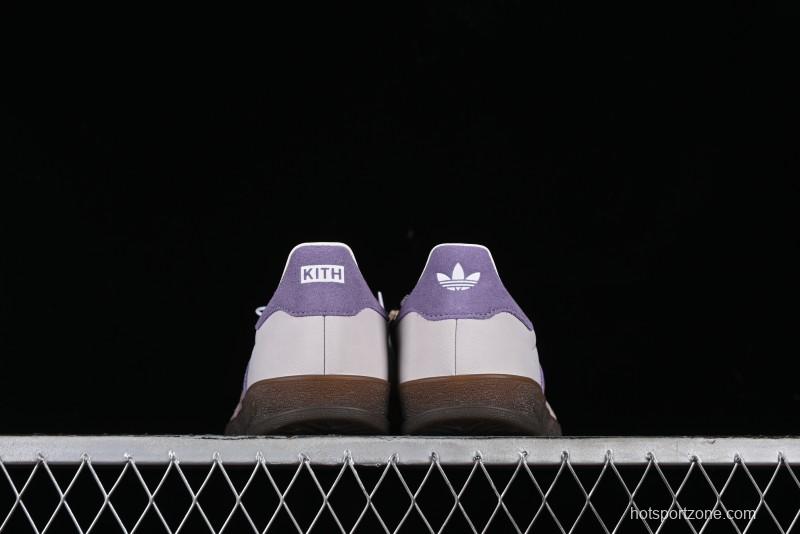 Adidas Originals Gazelle Indoor Kith Retro Casual Slip-Resistant Wear-Resistant Low-Top Sneakers - IH0120