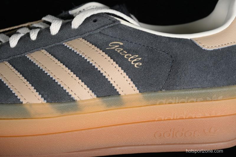 Adidas Originals Gazelle Bold IE0428 Low-Top Sneakers with Thick Sole for Casual Wear - IE0428
