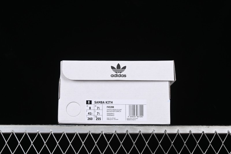 Adidas Samba Kith FX5398 Genuine Leather Casual Sneakers - FX5398