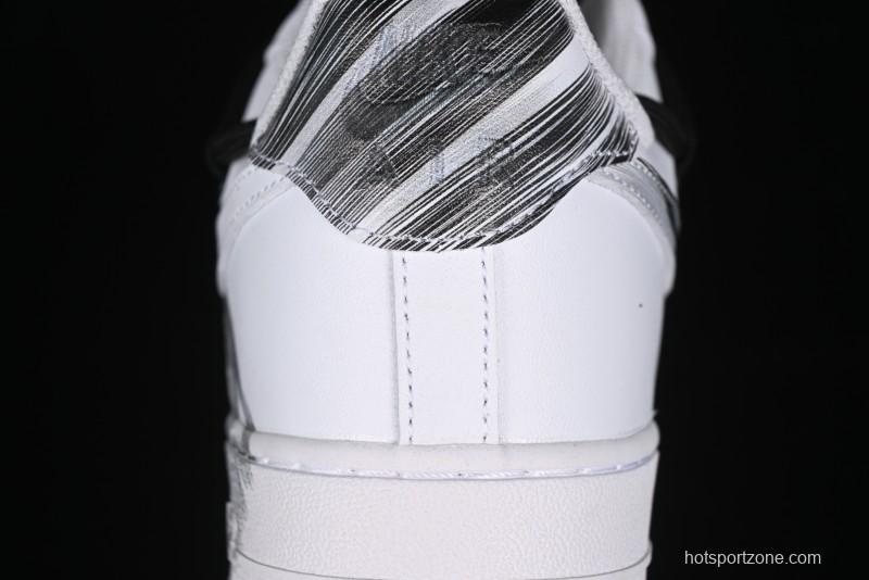 Nike Air Force 1 '07 Low Storm Graffiti Low-Top Casual Sneakers - DD2024-010