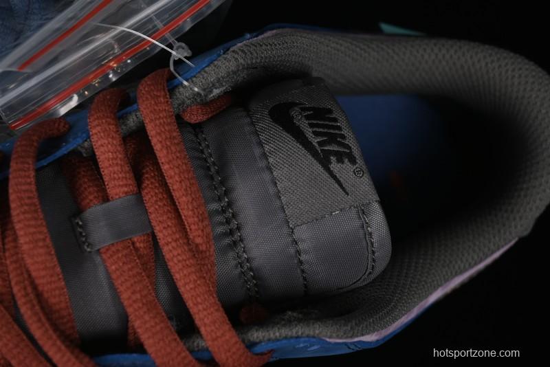 Nike Dunk Low Retro Deconstructed Casual Sneakers with Black Myth WuKong Theme - DV2433-109