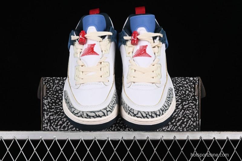 Nike Jordan Spizike Low AJ Hybrid Sneakers with Air Jordan 3, 4, 5, 6 Design Elements - HM3712-164