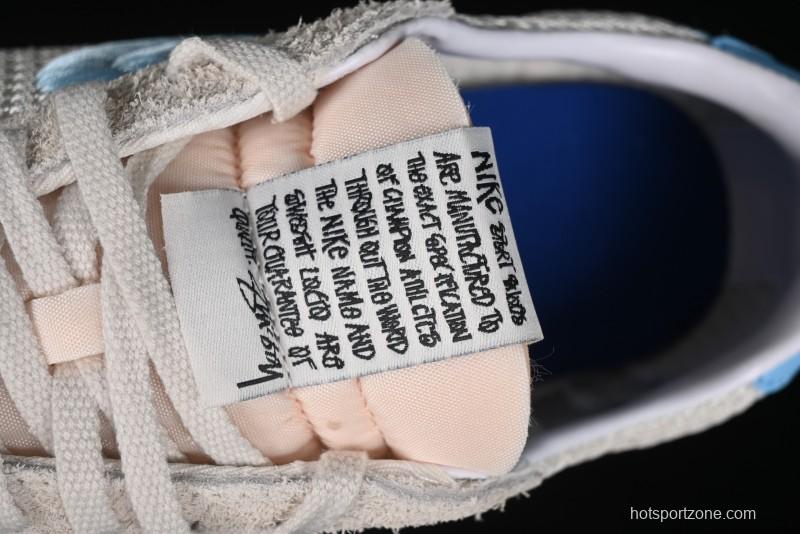 Nike Stussy Roshe Run LD-1000 Comfortable Versatile Non-Slip Durable Waffle Low-Top Casual Running Shoes - FQ5369-001