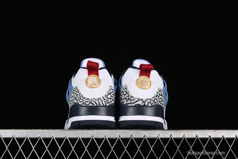 Nike Jordan Spizike Low AJ Hybrid Sneakers with Air Jordan 3, 4, 5, 6 Design Elements - HM3712-164